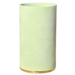 flowerbox wys:11cm szer:6cm welur zielony pastel