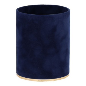 flowerbox wys:13cm szer:10cm welur granatowy
