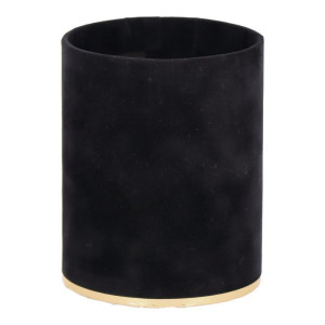 flowerbox wys:13cm szer:10cm welur czarny