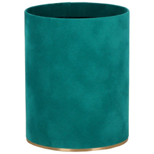 flowerbox wys:13cm szer:10cm welur turkusowy