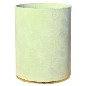 flowerbox wys:13cm szer:10cm welur zielony pastel