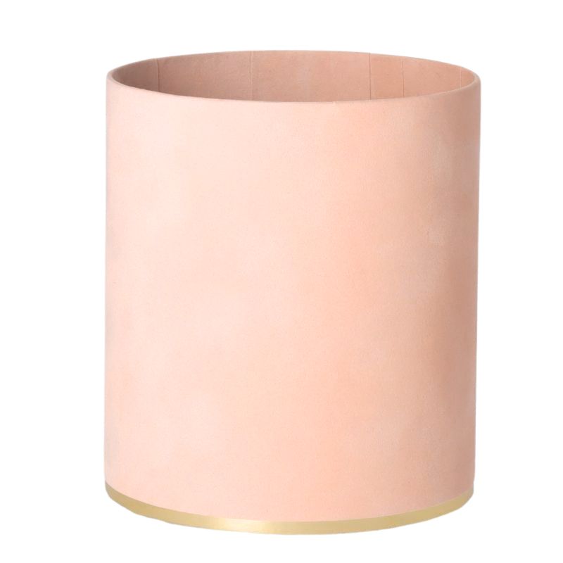 flowerbox wys:14cm szer:12cm welur Pastel Peach