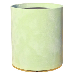 flowerbox wys:14cm szer:12cm welur zielony pastel