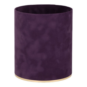 flowerbox wys:18cm szer:15cm welur fioletowy