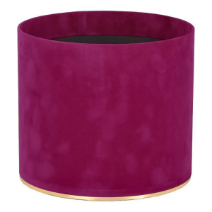 flowerbox wys:18cm szer:20cm welur fuksja
