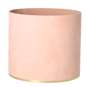 flowerbox wys:18cm szer:20cm welur Pastel Peach