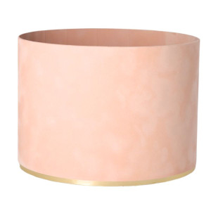 flowerbox wys:18cm szer:25cm welur Pastel Peach