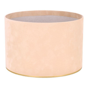 flowerbox wys:20cm szer:30cm welur kremowy