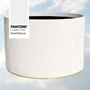 flowerbox wys:20cm szer:30cm welur Cloud Dancer