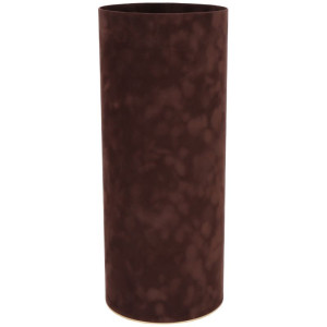 flowerbox wys:50cm szer:20cm welur czekoladowy
