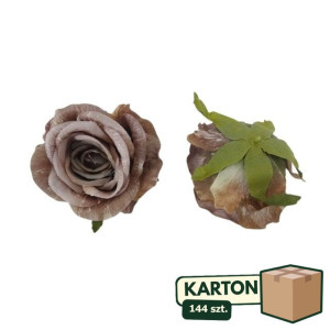 144szt główki róży 3D szer:10cm wys:8cm