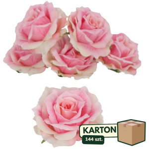 144szt główki róży 3D szer:13cm wys:8,5cm