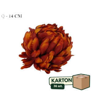 36szt główki chryzantemy premium szer:14cm wys:12cm