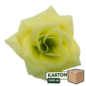 2400szt główki róży satynowej szer:9cm