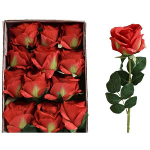 24szt róże 3D na łodydze wys:68cm