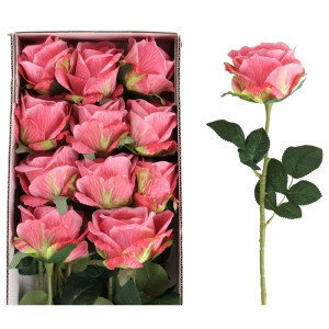 24szt róże 3D na łodydze wys:68cm