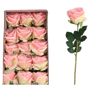 24szt róże 3D na łodydze wys:68cm