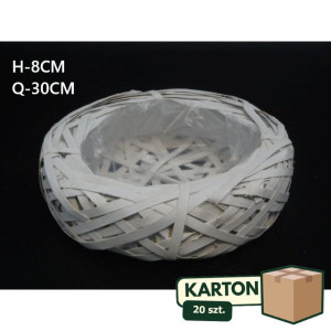 20szt osłonka wilkinowa beret okrągła szer:30cm
