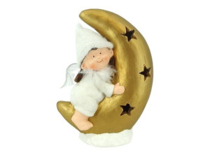 figurka księżyc LED wys:36cm szer:28cm