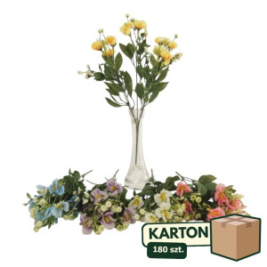 180szt wypełniacze - bukiety kwieciste wys:34cm mix kolor