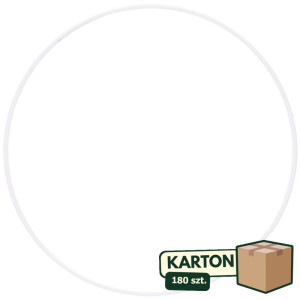 180szt ring metalowy szer:20cm biały