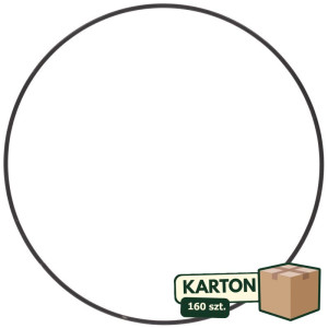 160szt ring metalowy szer:25cm czarny