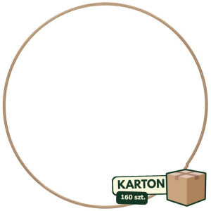 160szt ring metalowy szer:25cm złoty