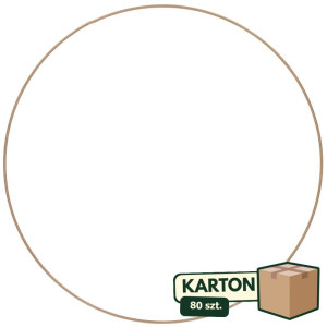 80szt ring metalowy szer:40cm złoty