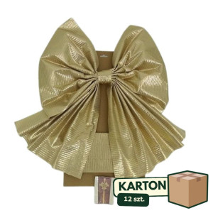 12szt kokarda lurex - zestaw na drzwi szer:52cm