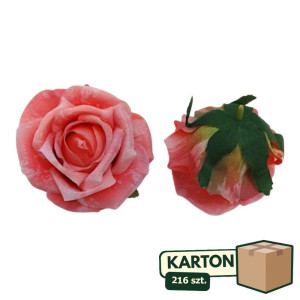 216szt główki róży 3d szer:9cm wys:8cm