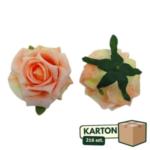 216szt główki róży 3d szer:9cm wys:8cm