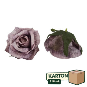 216szt główki róży 3d szer:9cm wys:8cm