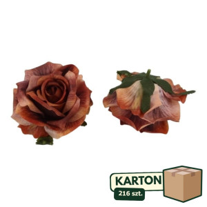 216szt główki róży 3d szer:9cm wys:8cm