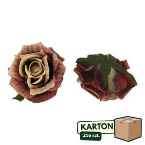 216szt główki róży 3d szer:9cm wys:8cm