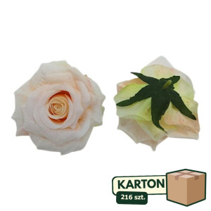 216szt główki róży 3D szer:10cm wys:6cm