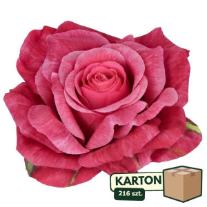 216szt główki róży 3D szer:10cm wys:6cm