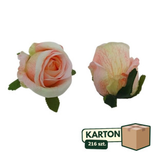 216szt główki róży 3d w pąku wys:8cm szer:7cm