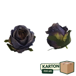 216szt główki róży 3d w pąku wys:8cm szer:7cm