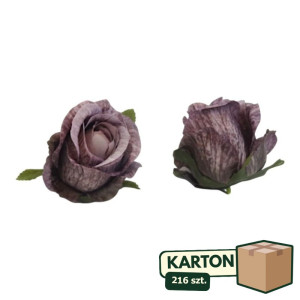 216szt główki róży 3d w pąku wys:8cm szer:7cm