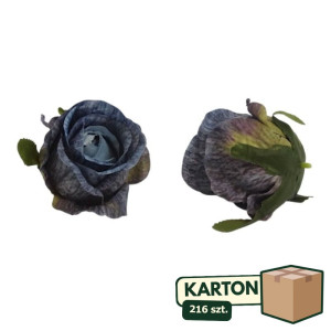 216szt główki róży 3d w pąku wys:8cm szer:7cm