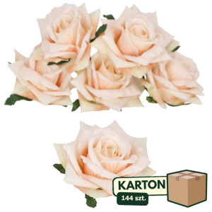 144szt główki róży 3d szer:13cm wys:8cm