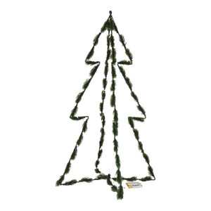 choinka 50LED wys:65cm szer:40cm zielona