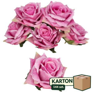 144szt główki róży 3d szer:13cm wys:8cm