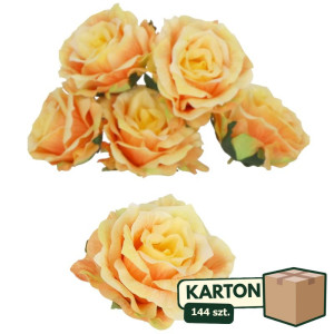 144szt główki róży 3D szer:13cm wys:8,5cm