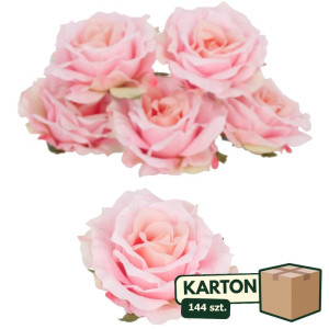 144szt główki róży 3D szer:13cm wys:8,5cm