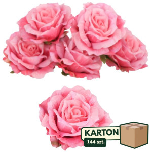 144szt główki róży 3D szer:13cm wys:8,5cm