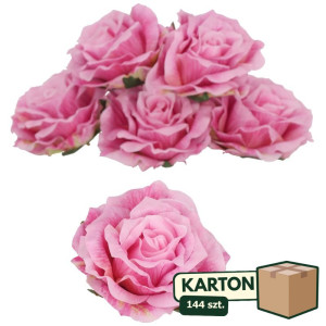 144szt główki róży 3D szer:13cm wys:8,5cm