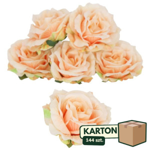 144szt główki róży 3D szer:13cm wys:8,5cm