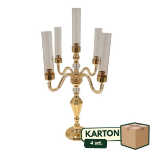 4szt świecznik - candelabr wys:88cm