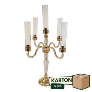 6szt świecznik - candelabr wys:85cm